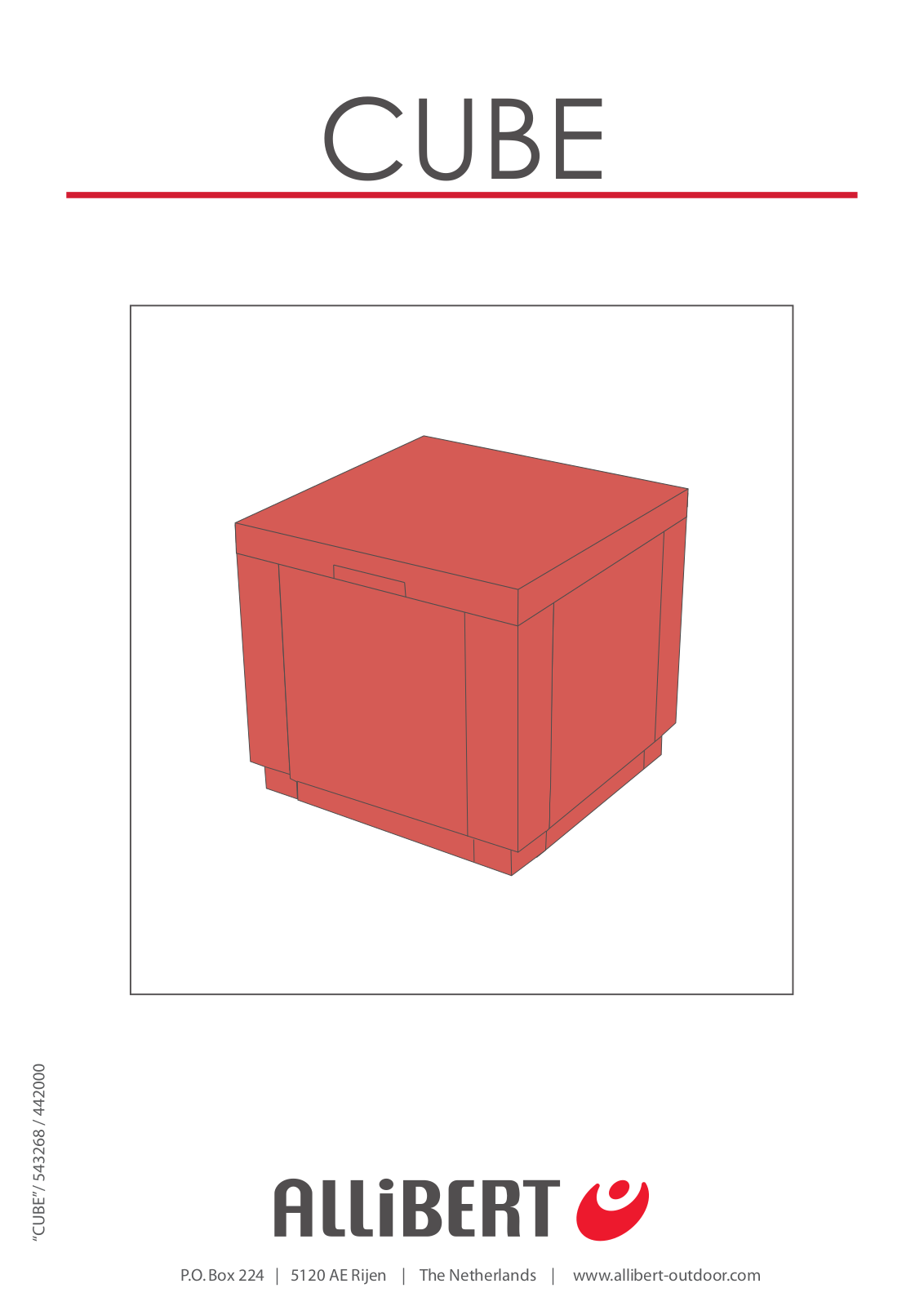 ALLIBERT CUBE Assembly Manual