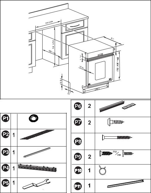 De dietrich DVH1054X, DVH1054W, DVH1054B, DVH1064X, DVH1084X User Manual