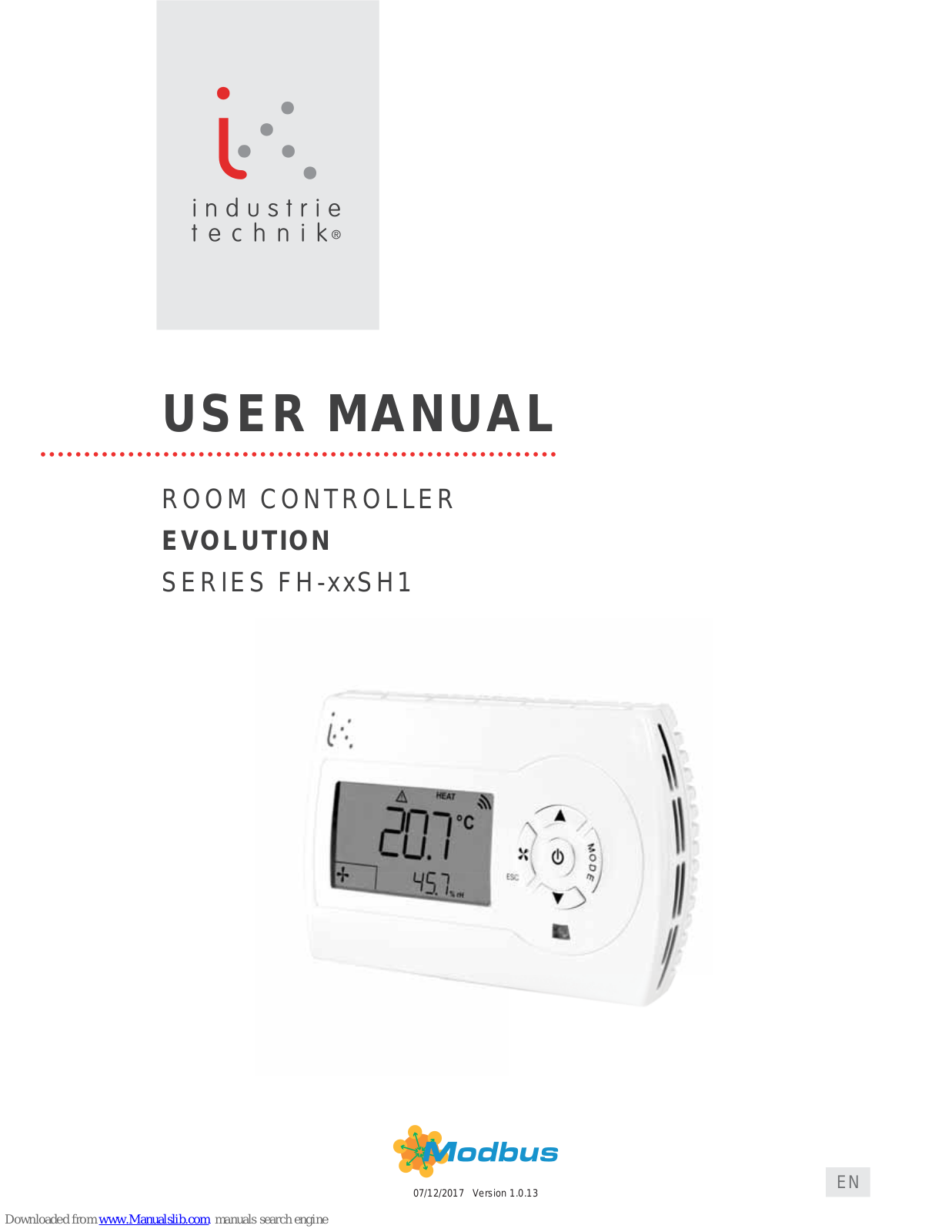 industrie technik Evolution FH-xxSH1 series, Evolution FH-2xxSH1 series, Evolution FH-4xxSH1 series, Evolution FH-xxCSH1 series User Manual