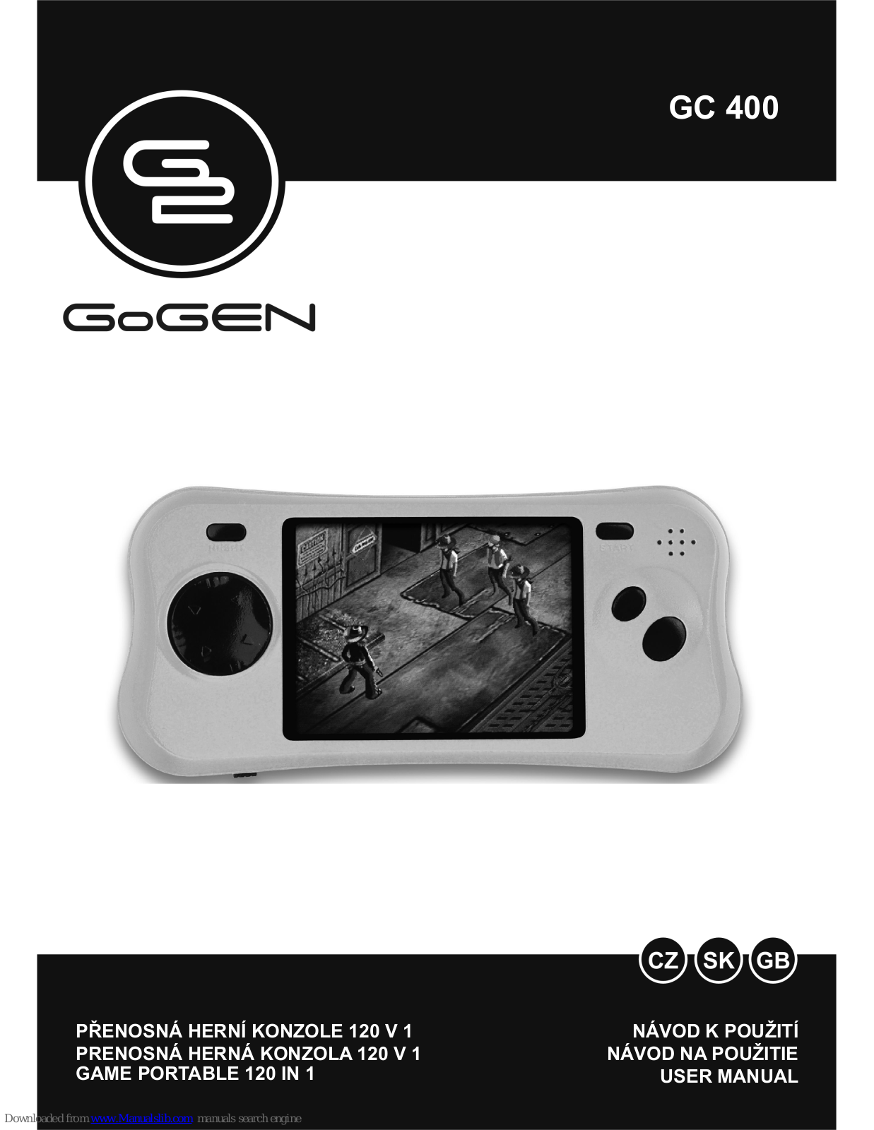 Gogen GC 400 User Manual