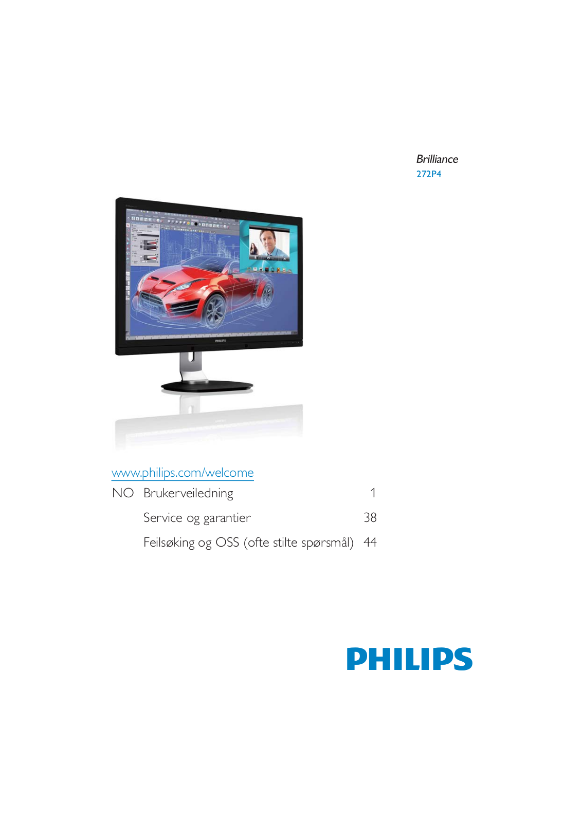 Philips 272P4 User Manual