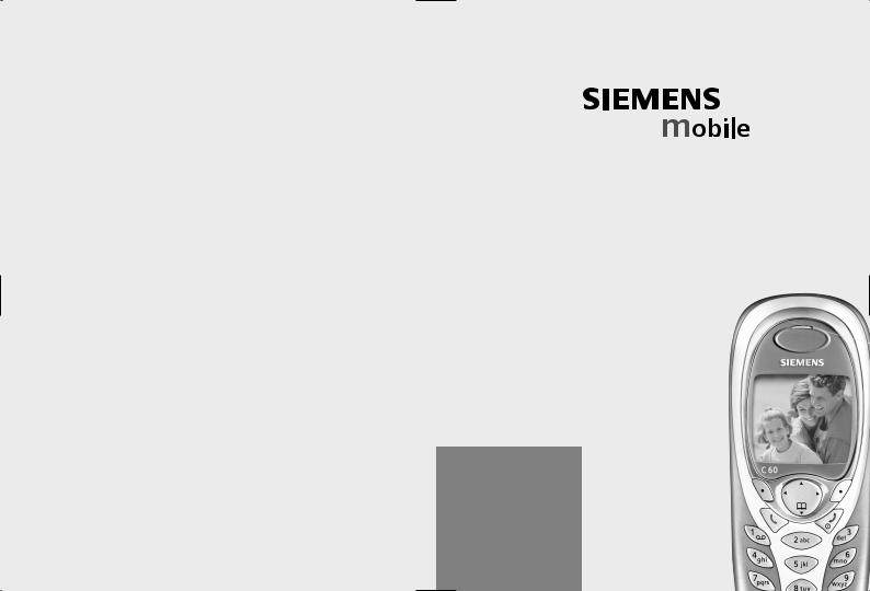 Siemens C60 User Manual