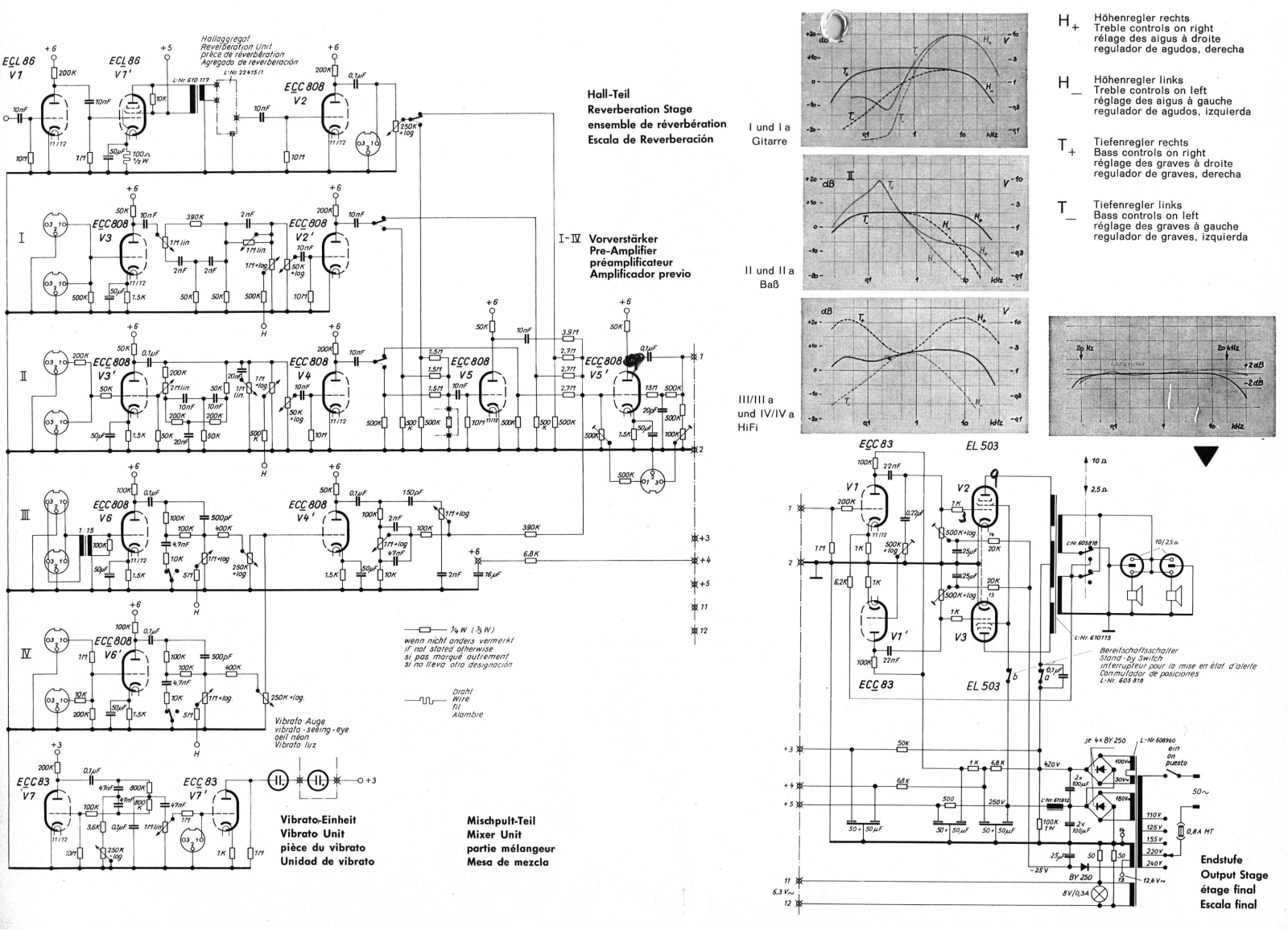 Hohner organphon 60mh schematic