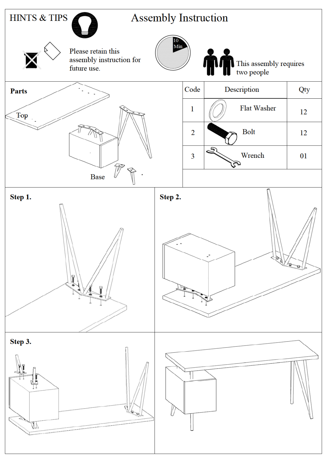 Brayden Studio BRSD6371 Installation & Assembly - ManualMachine.com