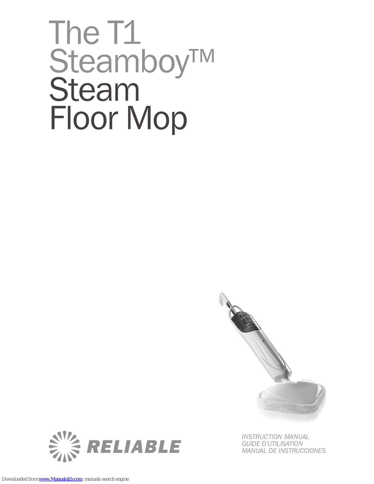 Reliable T1 Steamboy Instruction Manual