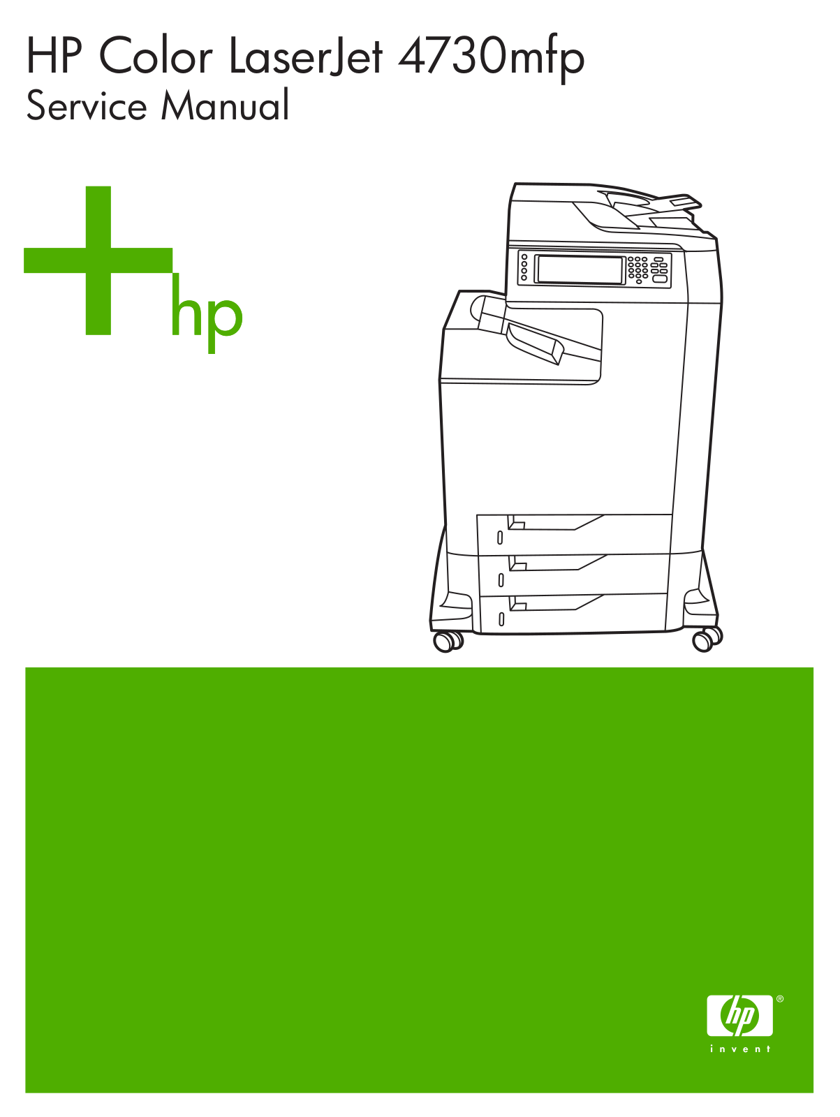 HP Color LaserJet 4730mfp Service Manual