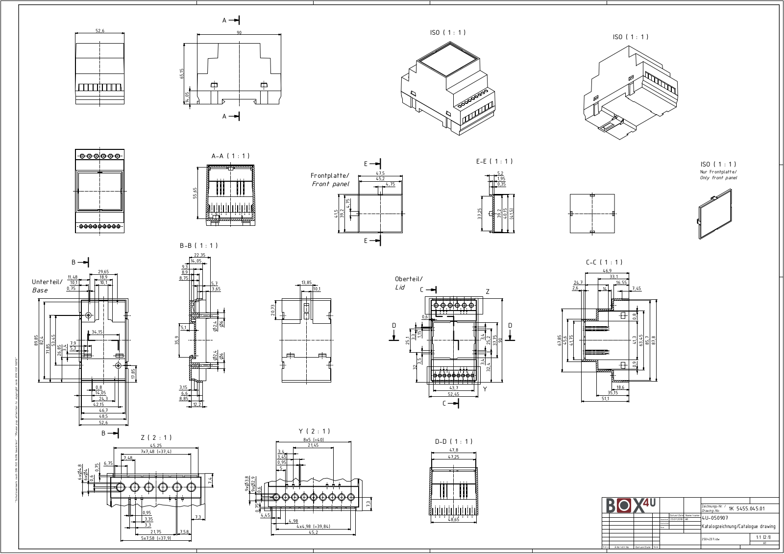 BOX4U 4U65050907310 Datasheet - ManualMachine.com
