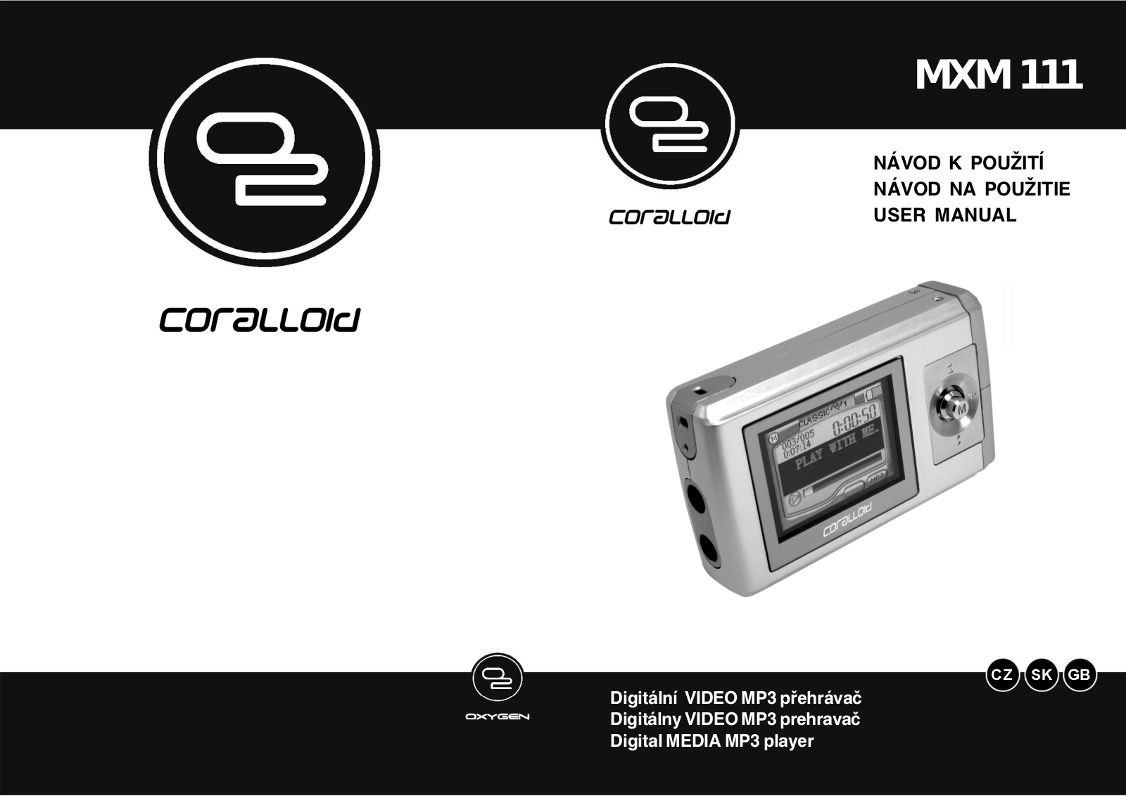 Oxygen MXM 111 User Manual