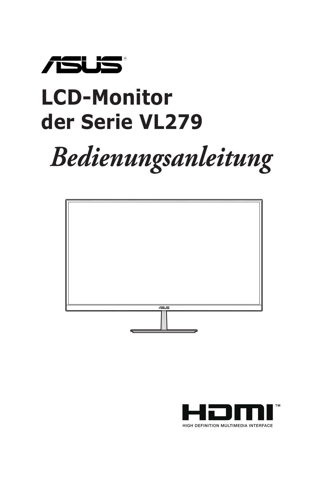 ASUS VL279HE Service Manual