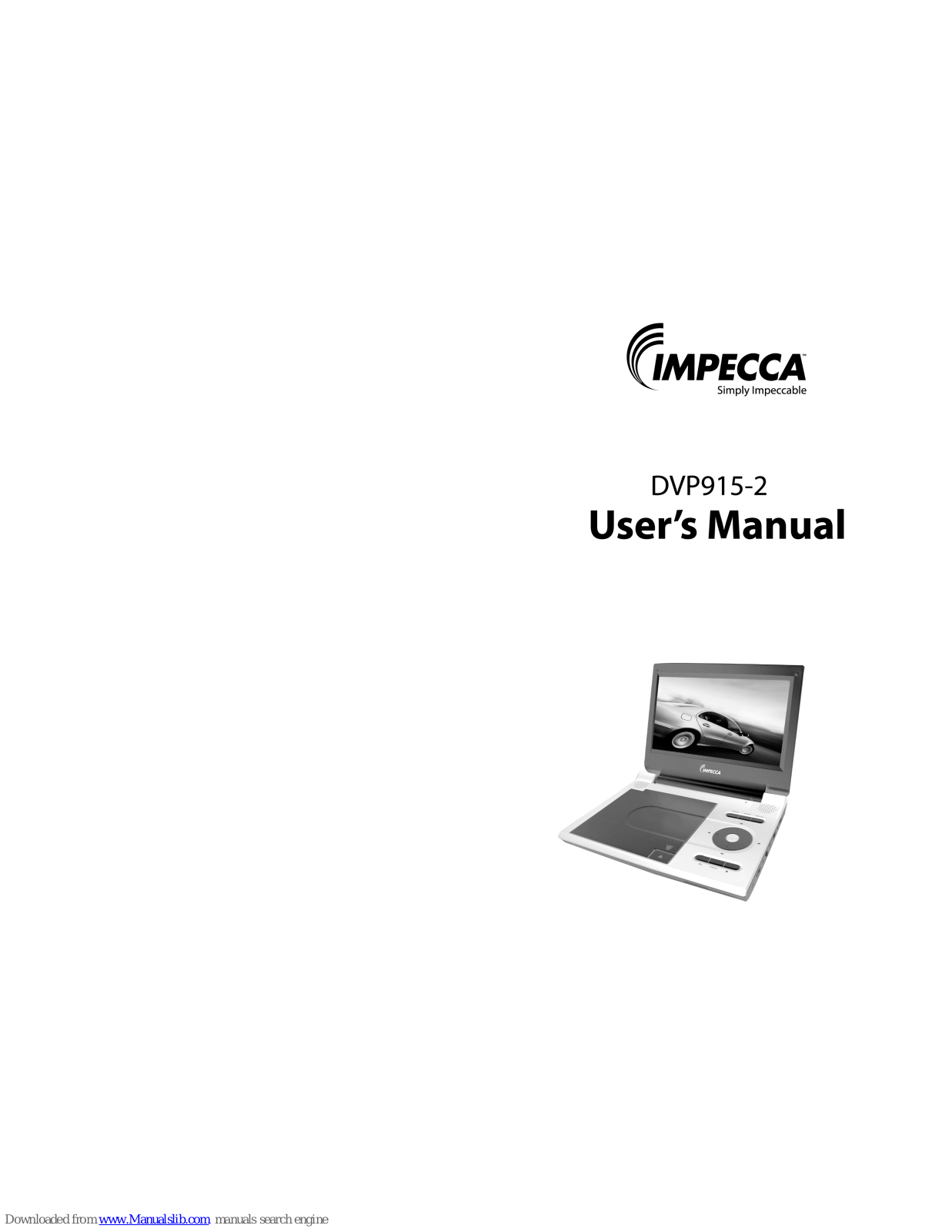 Impecca DVP915-2 User Manual