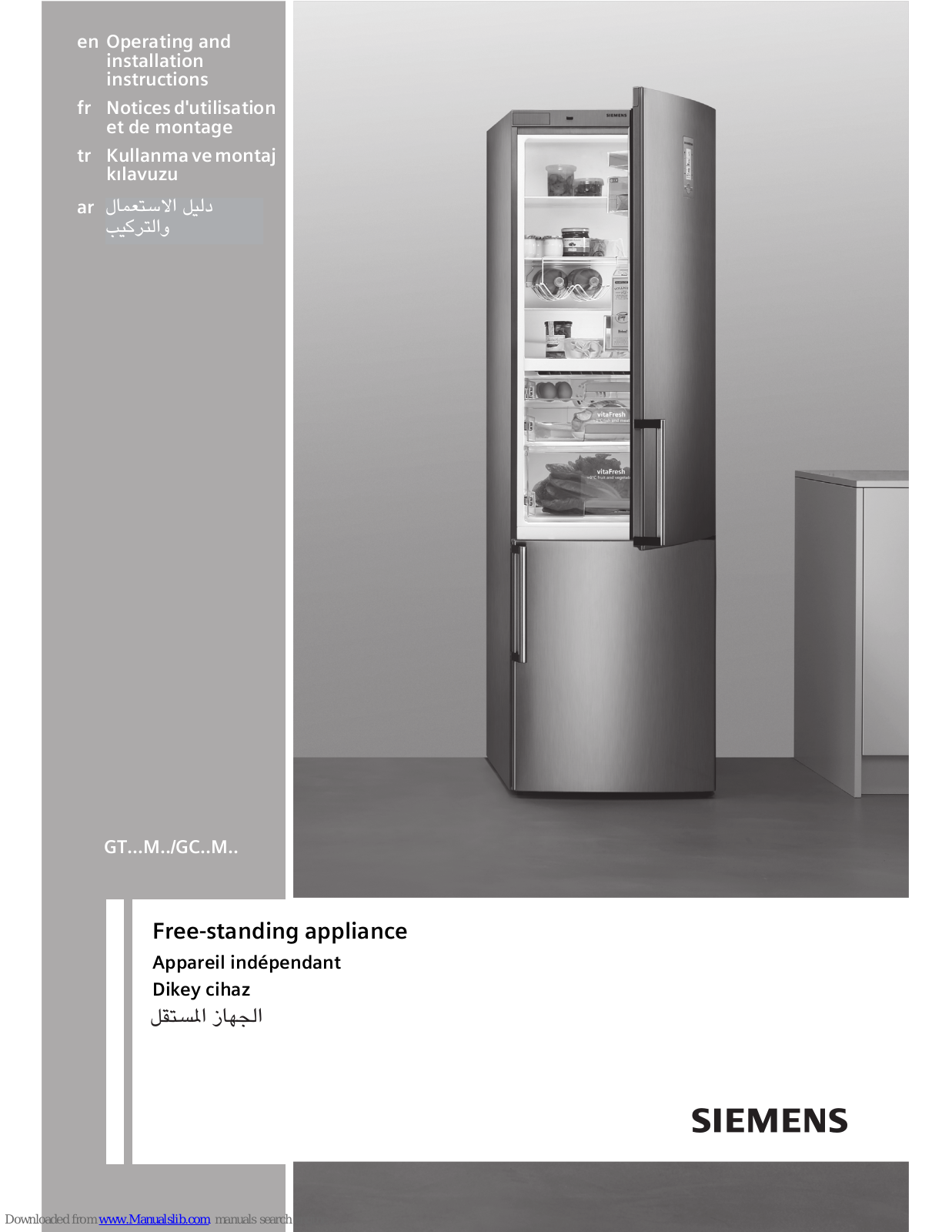 Siemens GT…M.., GC..M.., GT-M Series, GC-M Series Operating And Installation Instructions