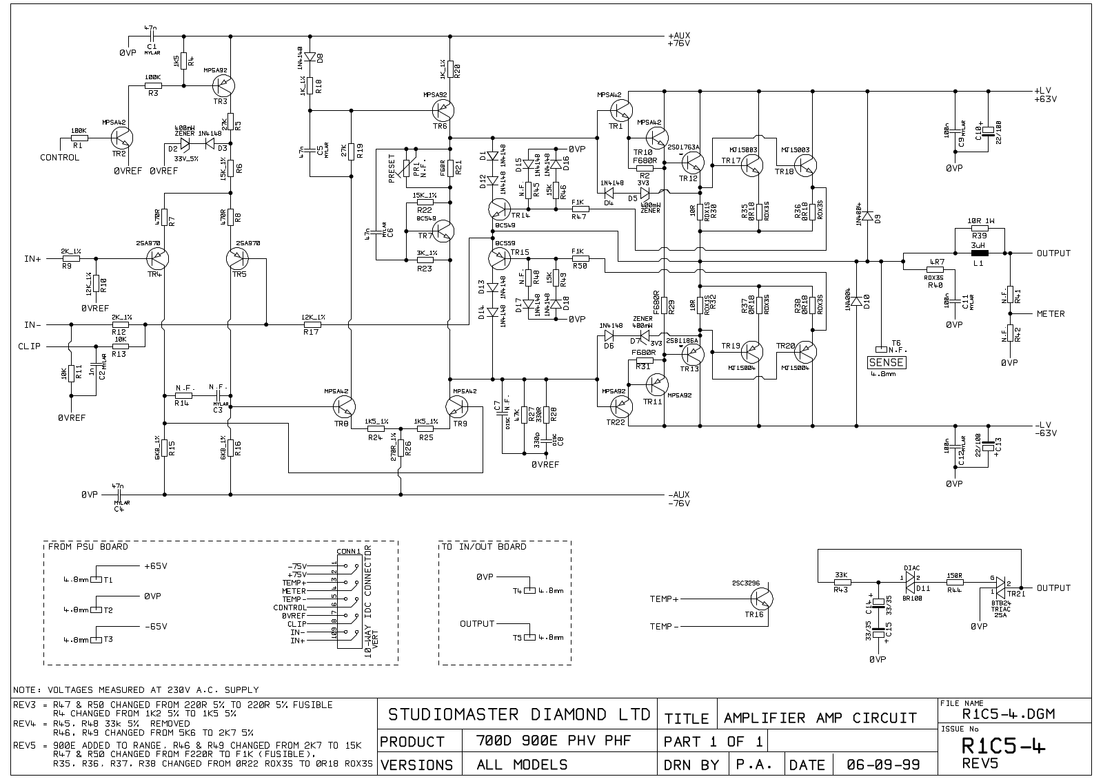Studiomaster PowerhouseVision908 Schematic - ManualMachine.com