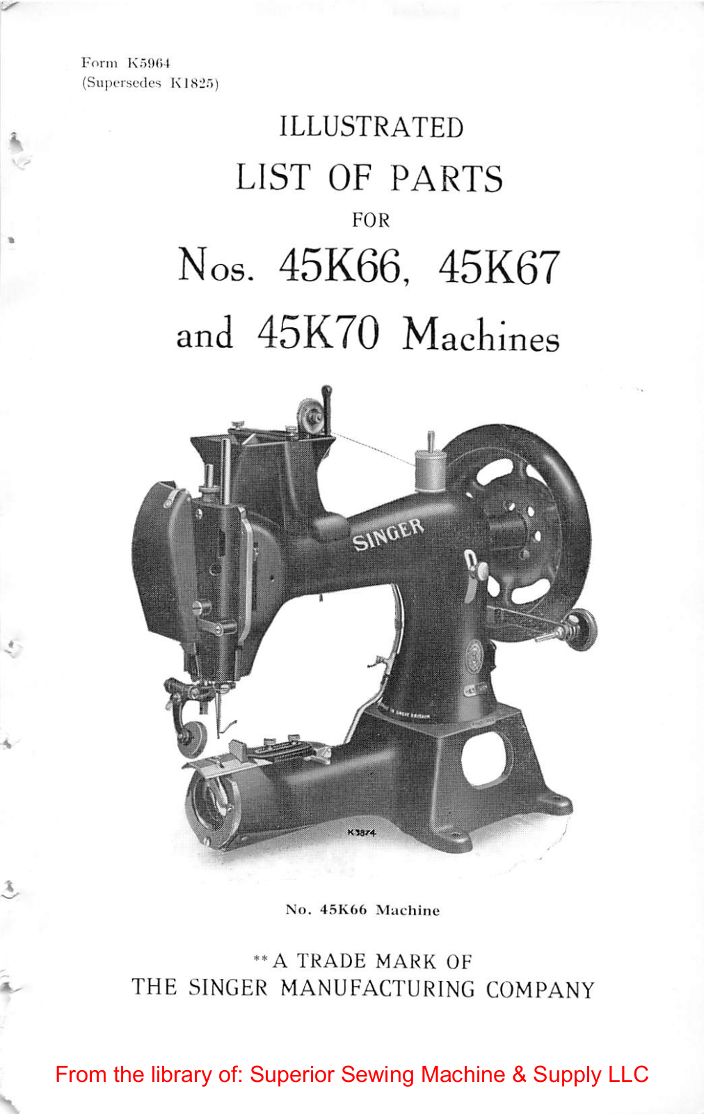 Singer 45K66, 45K67, 45K70 User Manual - ManualMachine.com