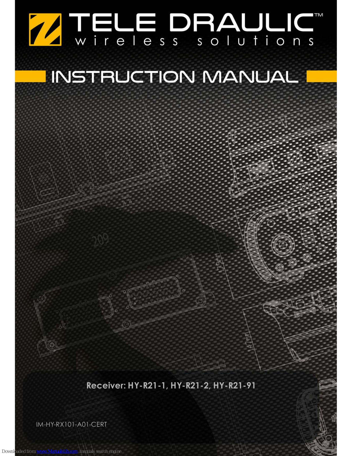 Tele Draulic HY-R21-1, HY-R21-2, HY-R21-91 Installation Instruction