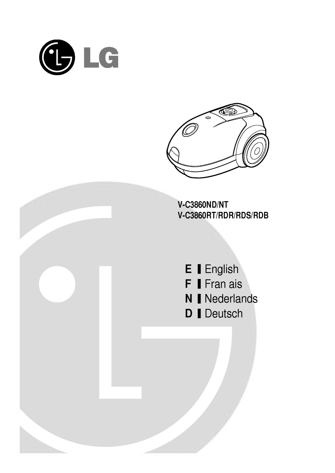 LG V-C3860RTS, V-C3860RT User Manual