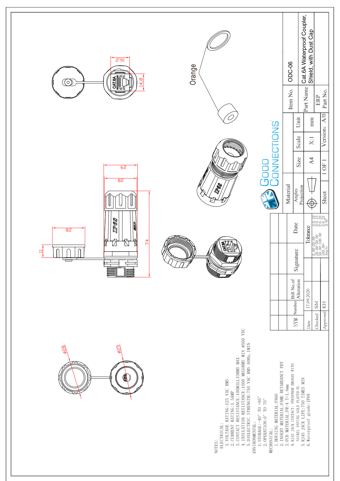 GOOD CONNECTIONS ODC-06 Datasheet - ManualMachine.com