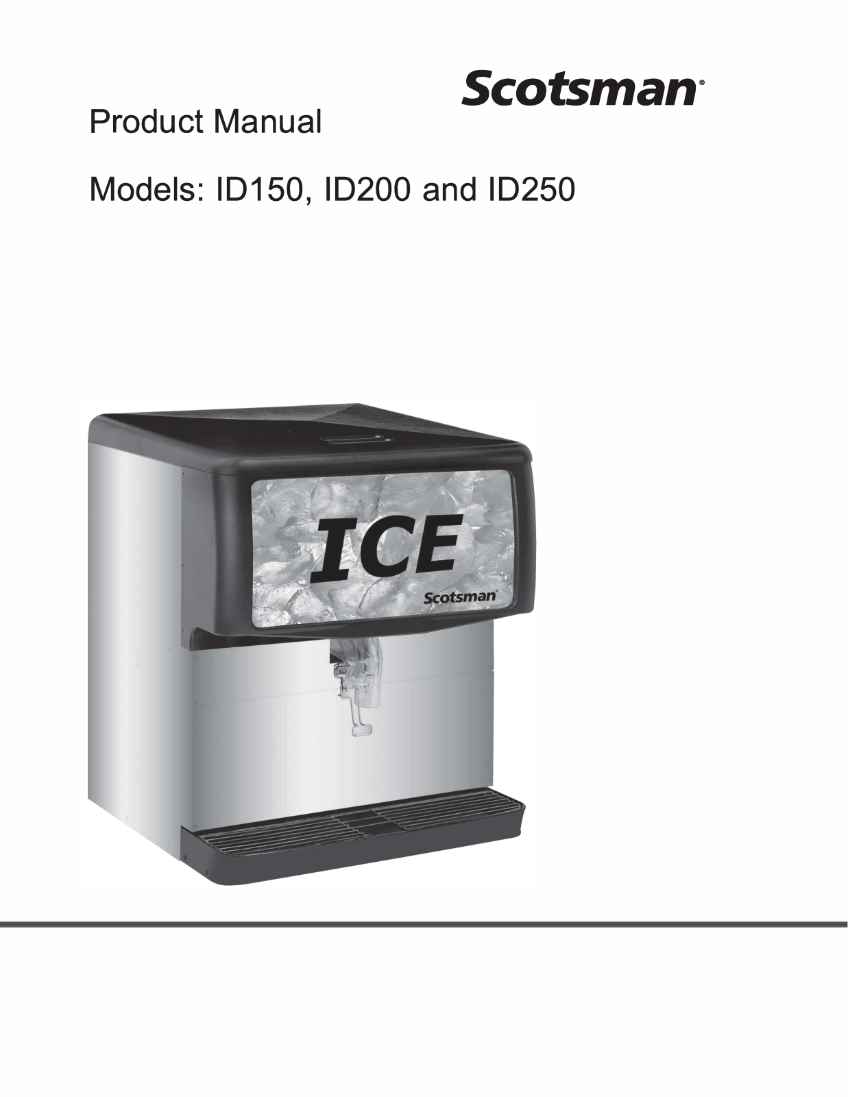 Scotsman ID250B1 Installation Manual