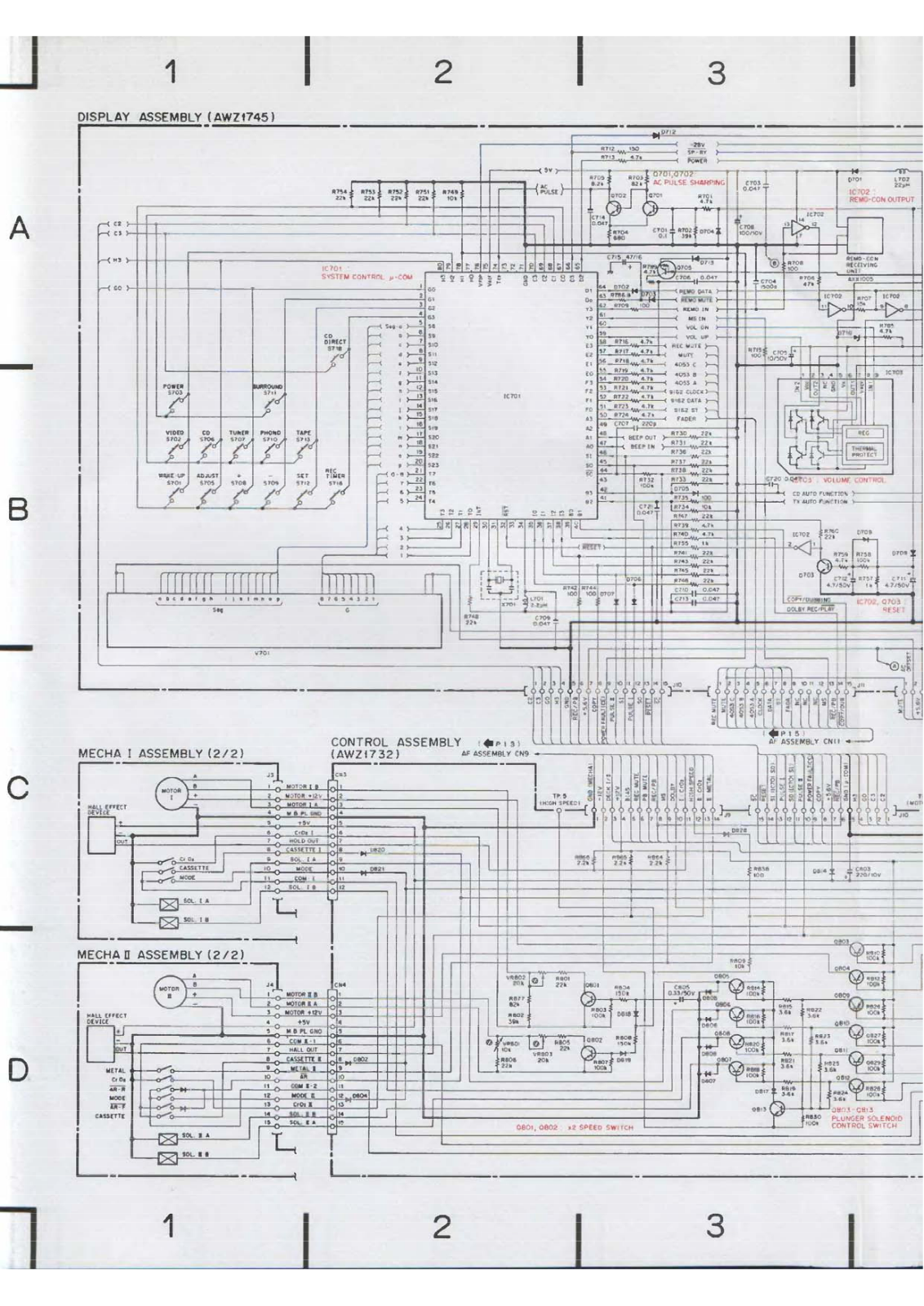 Pioneer DCZ-81 Schematic