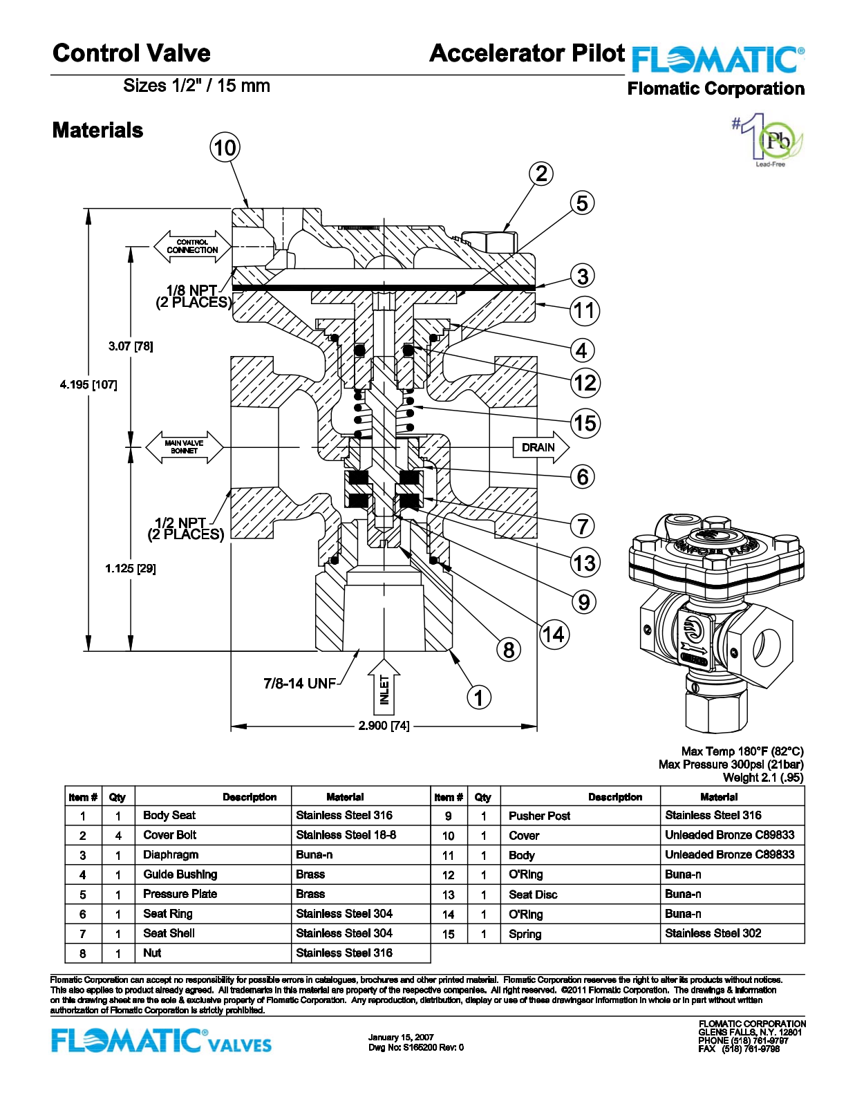 Flomatic Accelerator Pilot Shematics