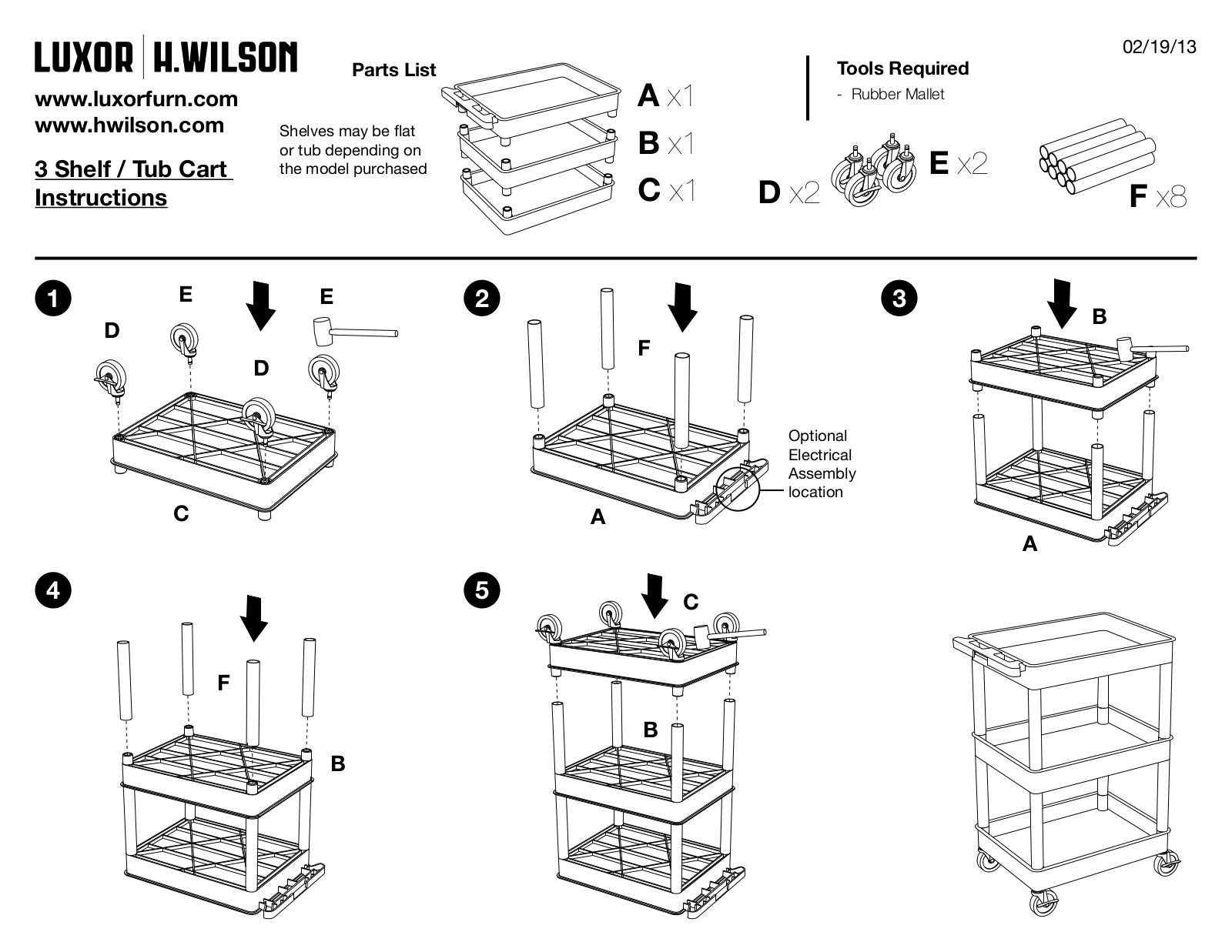 Luxor|H.Wilson STC111 User Manual