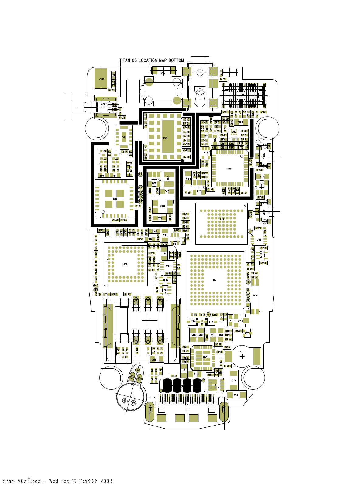 Pantech G200 Schematics