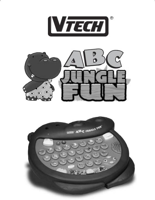 Vtech ABC JUNGLE FUN Manual