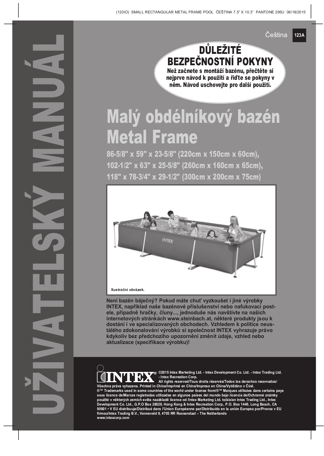 Intex Frame Family 2 User Manual