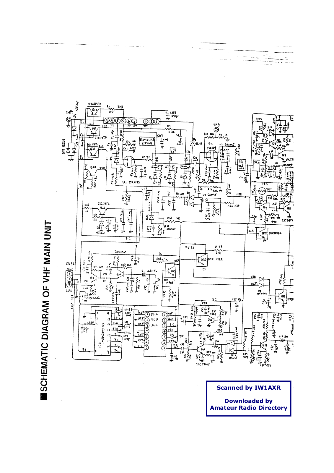 Pozosta DR-599T Schematic