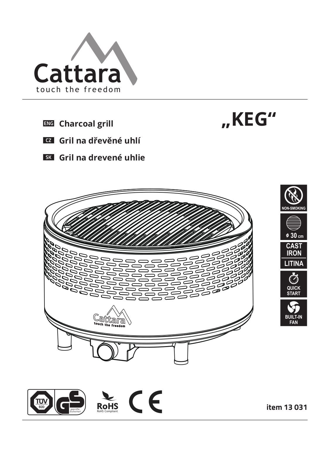 Cattara KEG User Manual