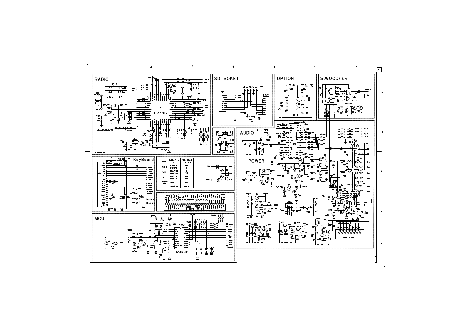 Supra SDD-3007 Schematic