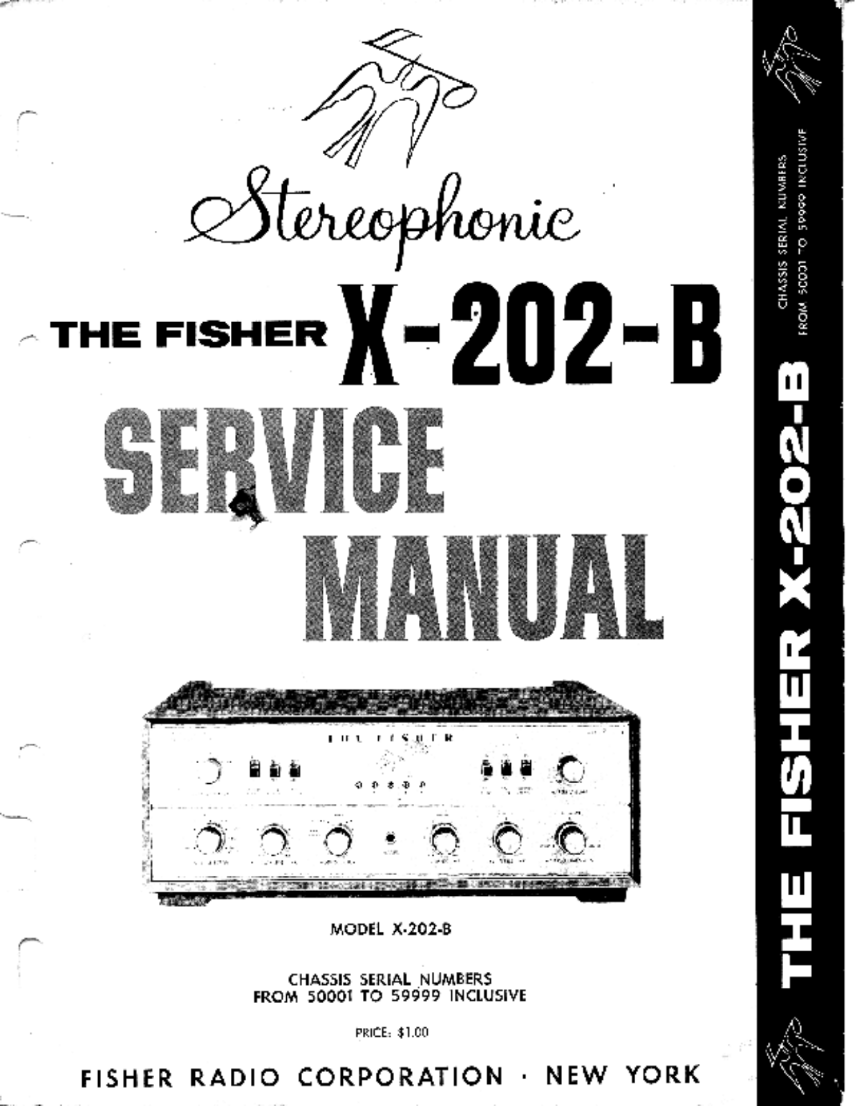 Fisher X-202-B Service manual