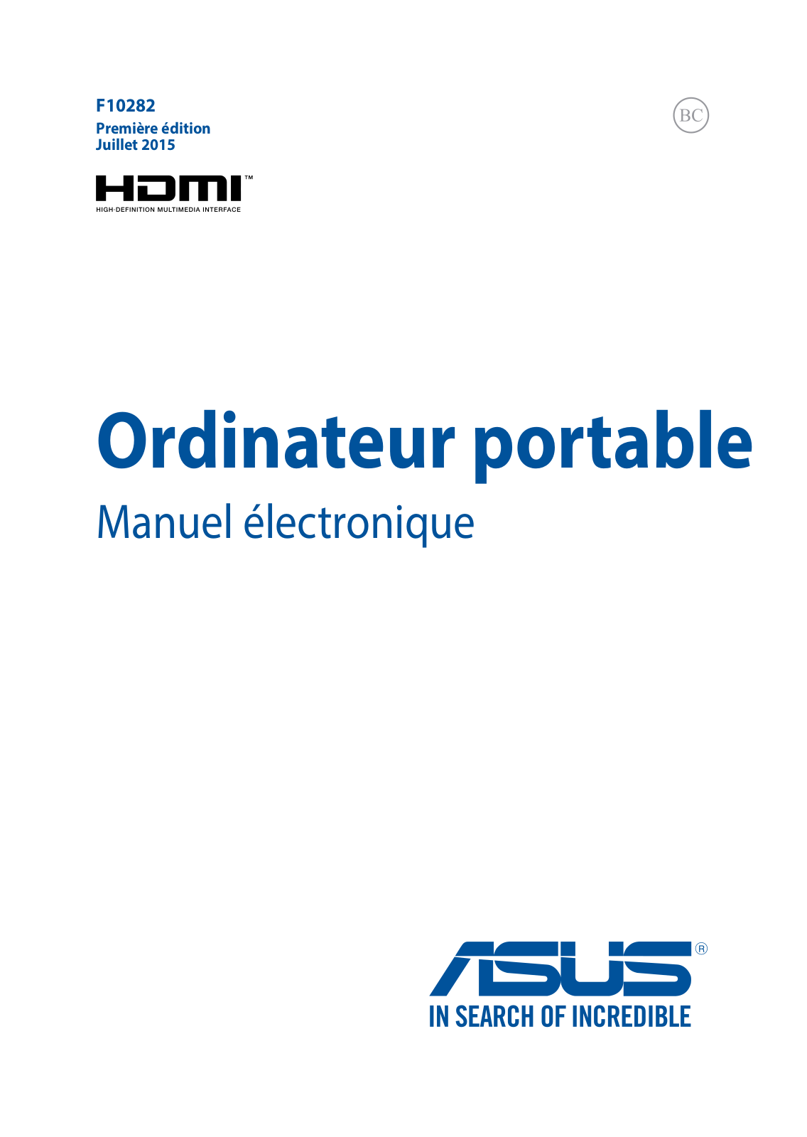 Asus L205SA, TP200SA User’s Manual