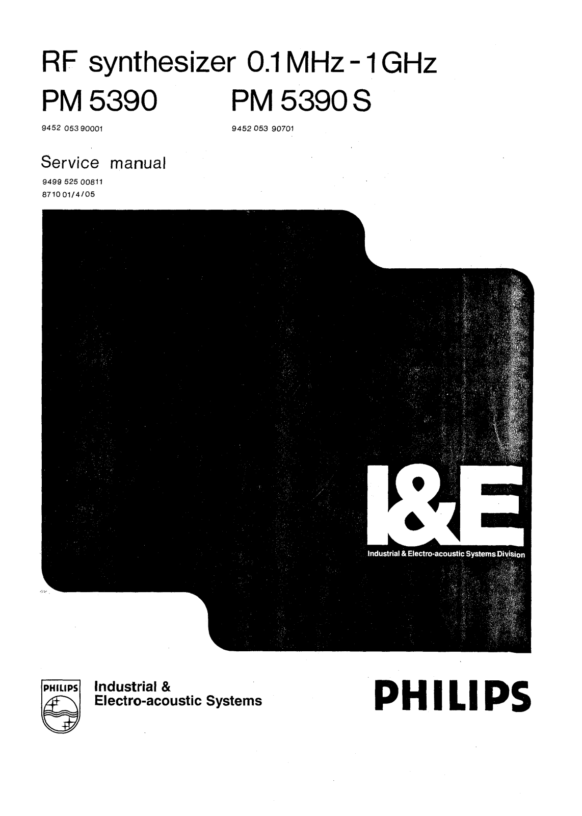 Philips PM-5390-S, PM-5390 Service Manual