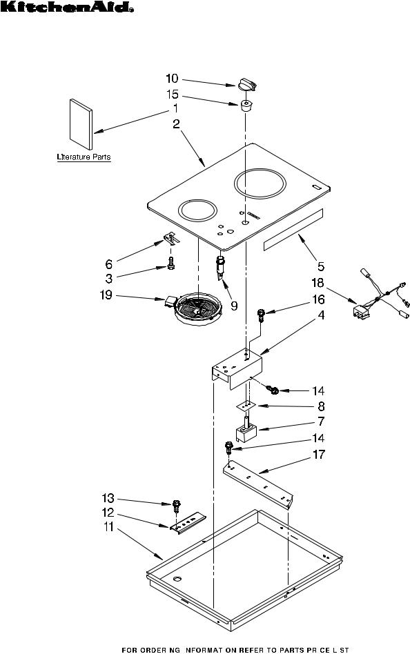 KitchenAid KECC056RBL02 Parts List