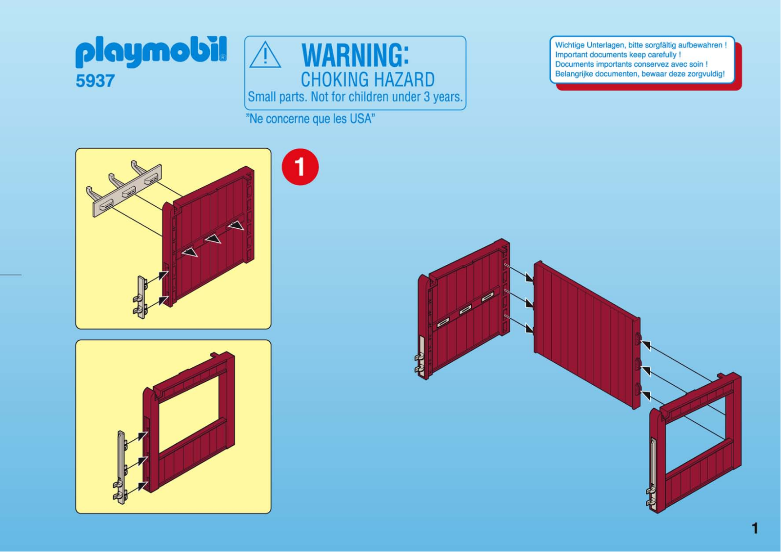 Playmobil 5937 Instructions