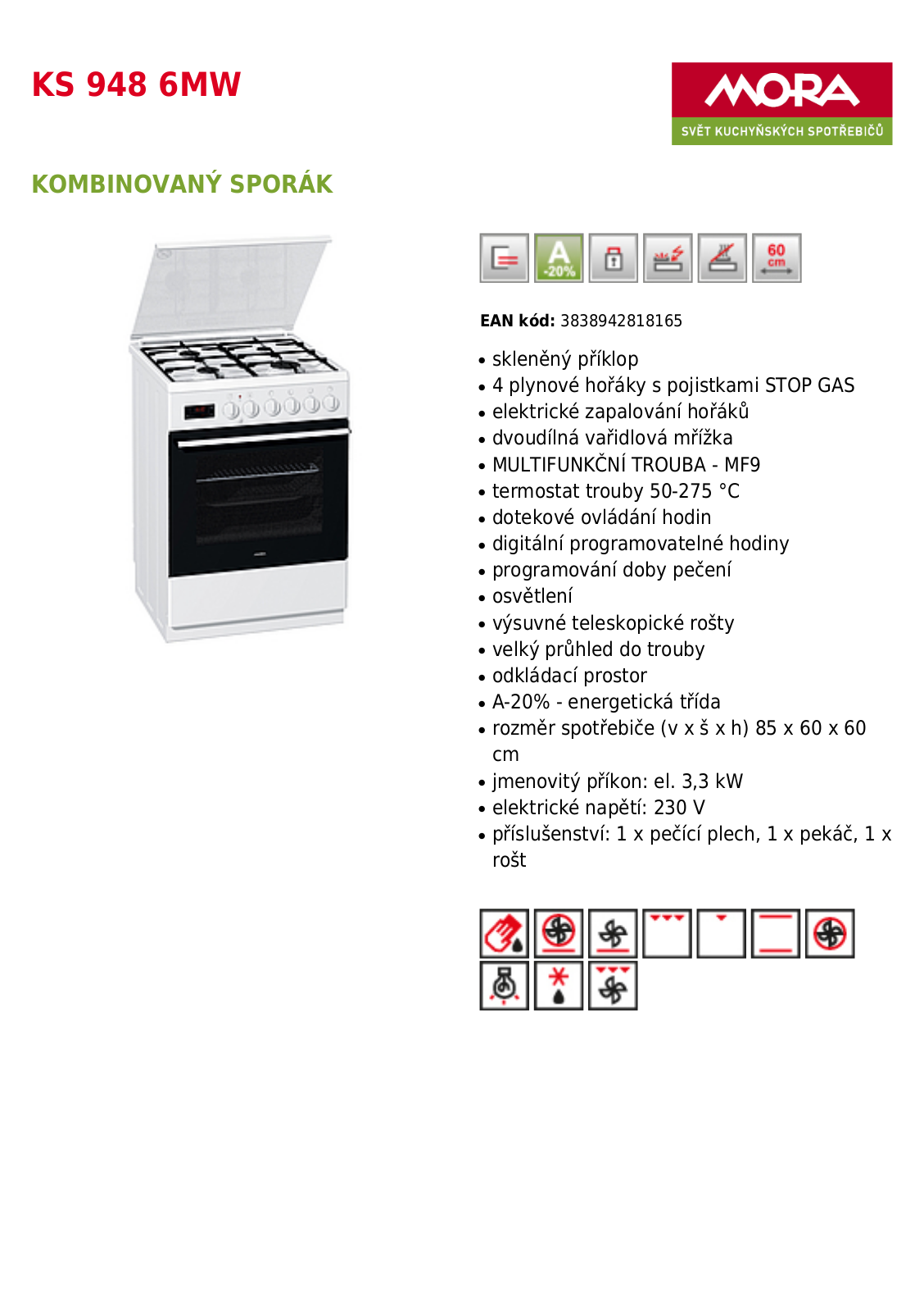 Mora KS 948 6MW User Manual