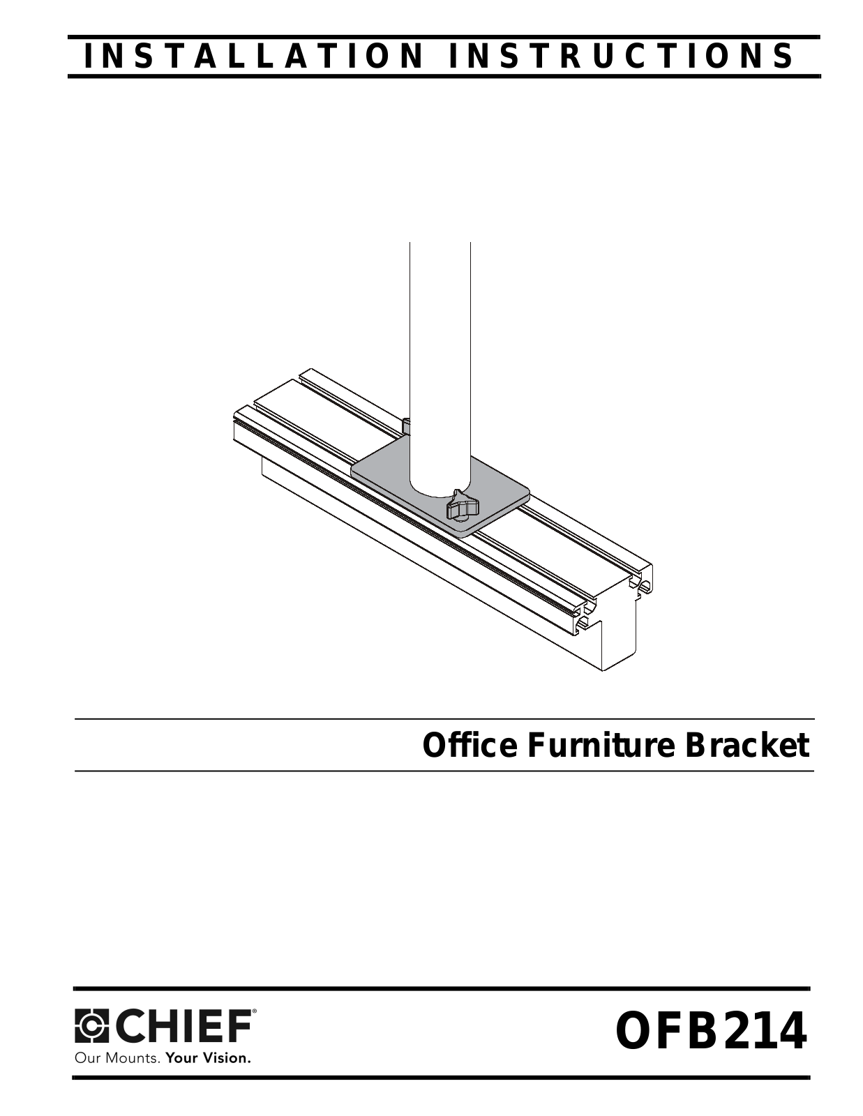 CHIEF OFB214 User Manual