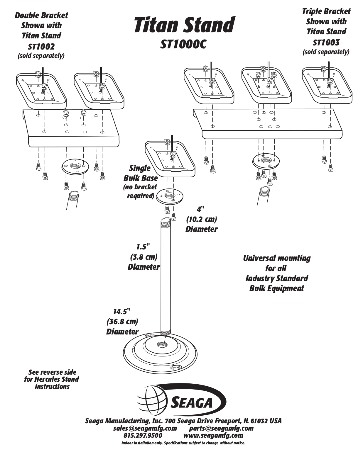 Seaga ST1000C User Manual