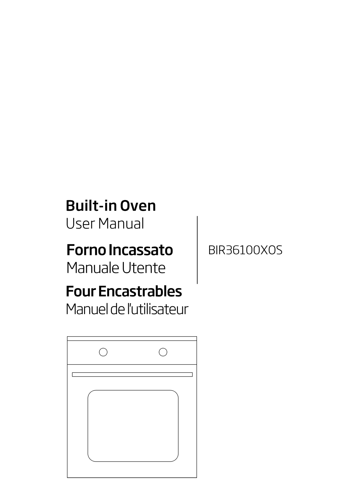 Beko BIR 36100 XOS User Manual