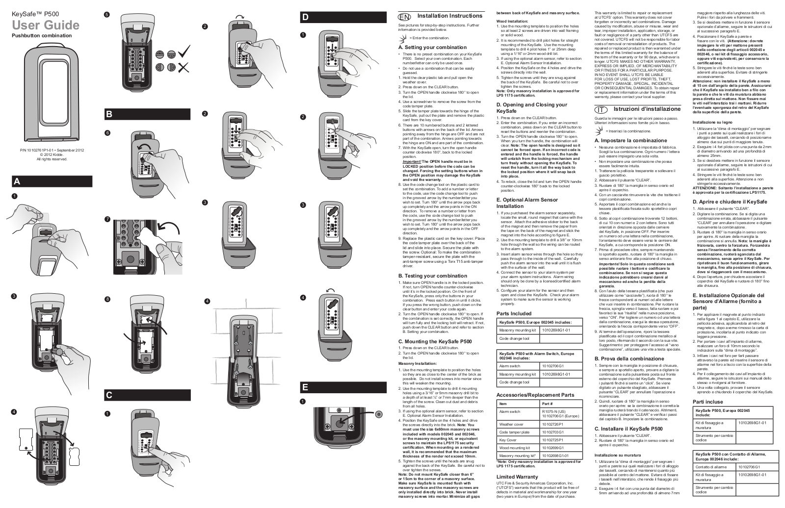 Kidde 002047 User Manual