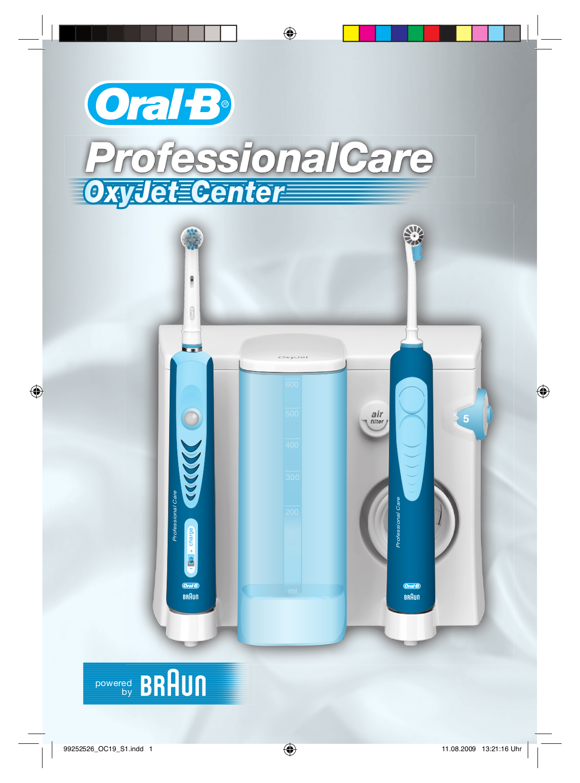 BRAUN Professional Care OxyJet Center User Manual