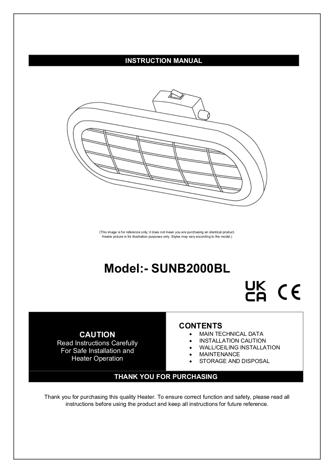 Vent-Axia SUNB2000BL Installation Instructions - ManualMachine.com