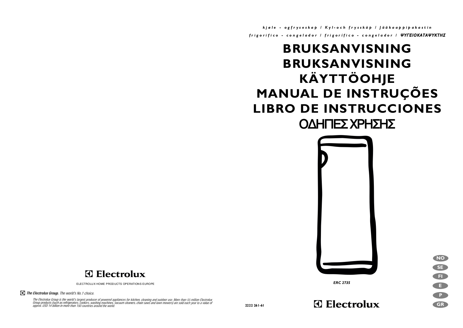 AEG ERC2735 User Manual