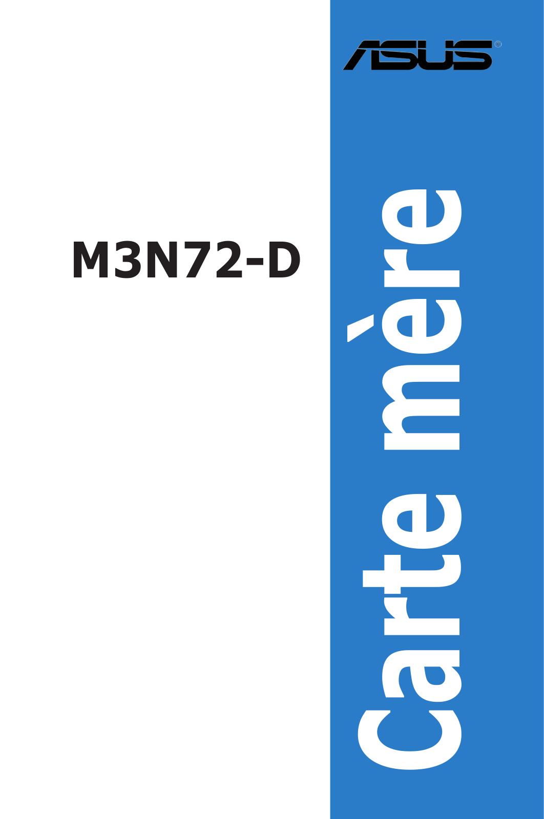 ASUS M3N72-D User Manual