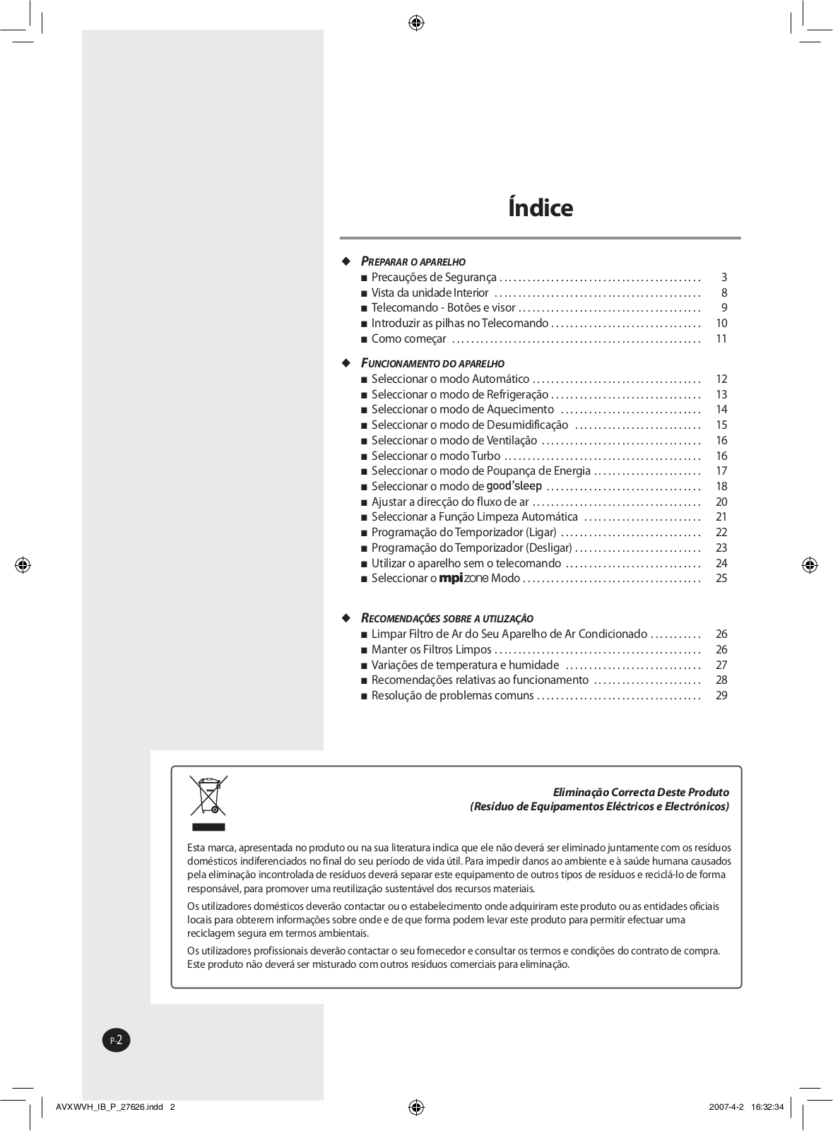 Samsung AV-XWVH056EE, AV-XWVH028EE, AV-XWVH071EE, AV-XWVH056EA, AV-XWVH028EA User Manual