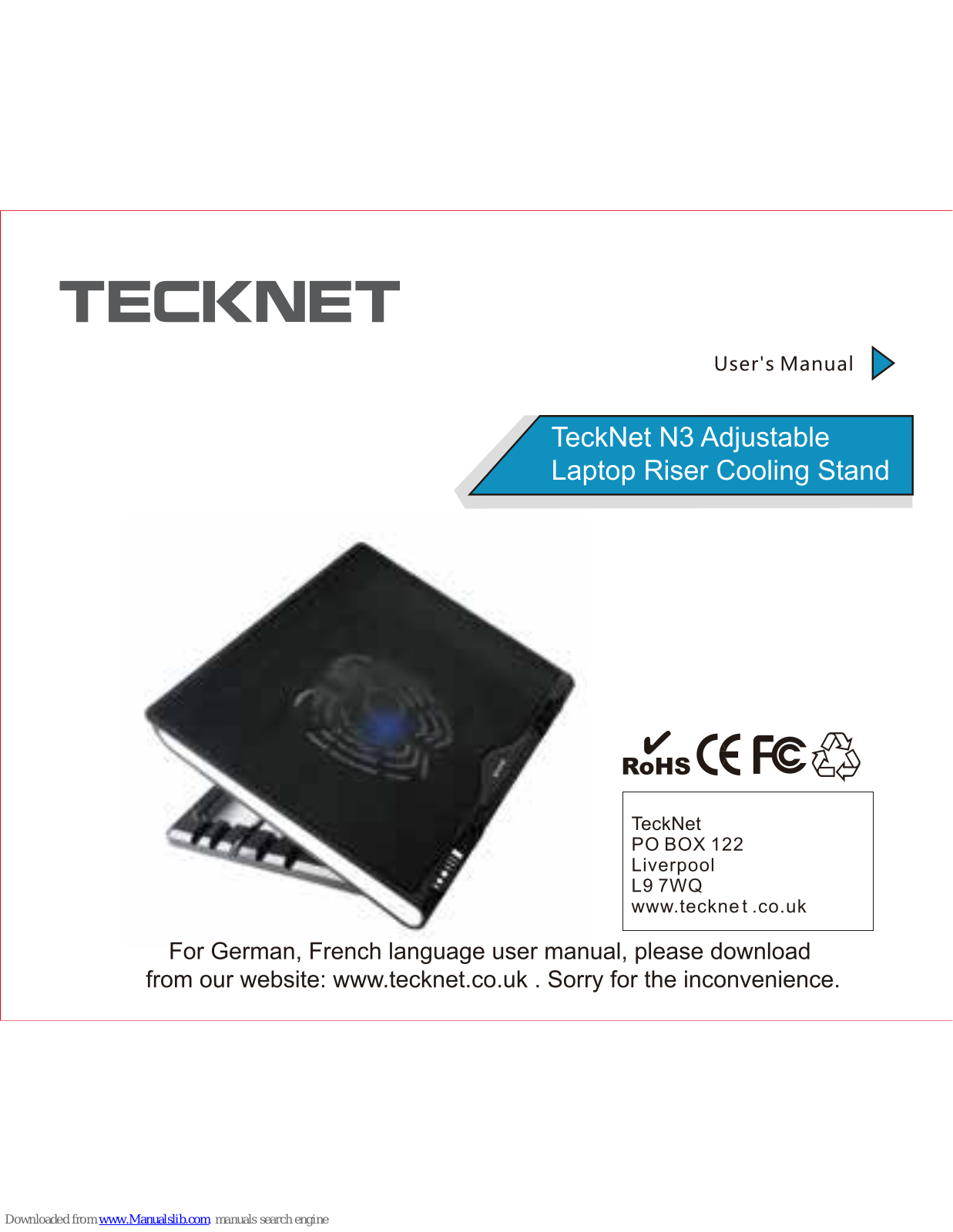 Tecknet N3 User Manual