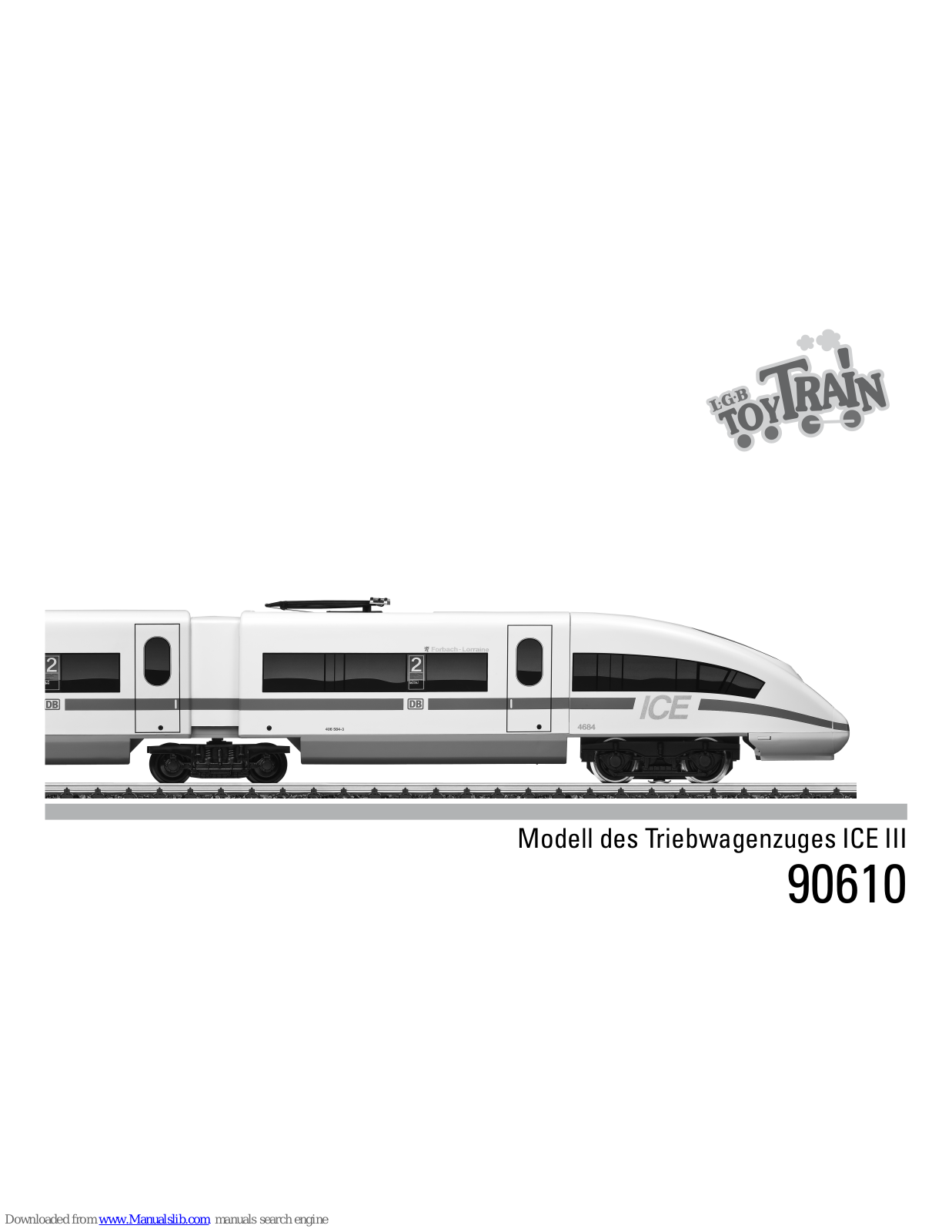 marklin 90610 User Manual - ManualMachine.com