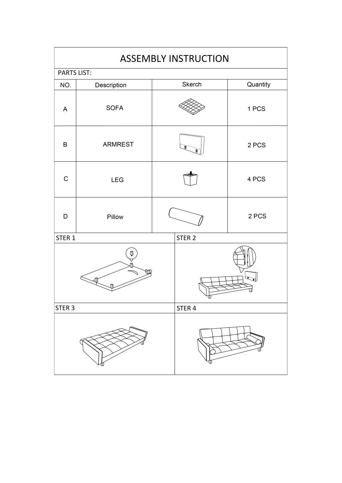 Zipcode Design W003942856 Installation & Assembly - ManualMachine.com