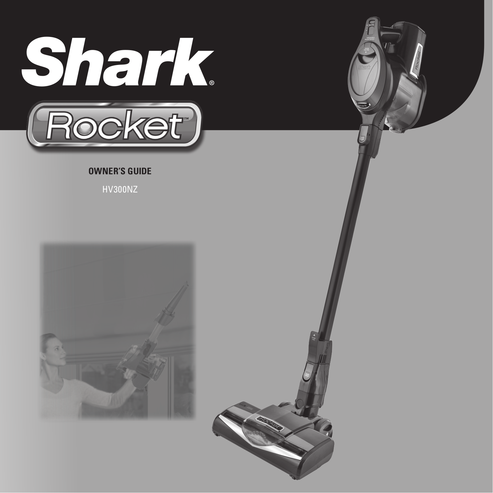 Shark NV300NZ Owner's Manual