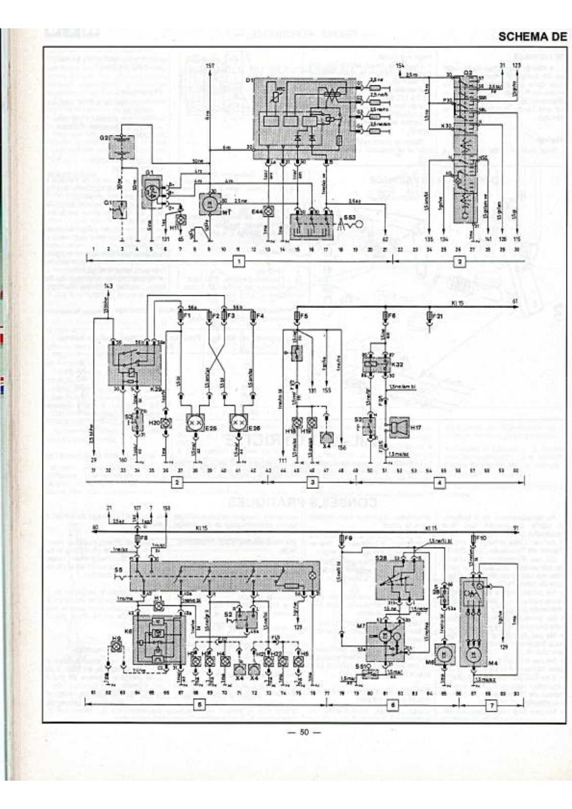 Mercedes Benz MB100 Wiring Diagrams